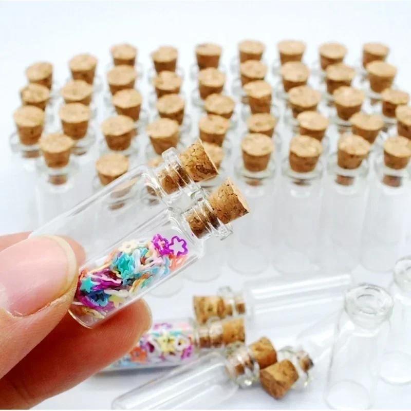 Candle Supplies Glass Jars - 5/10Pc Creative Design Mini Clear Crystal