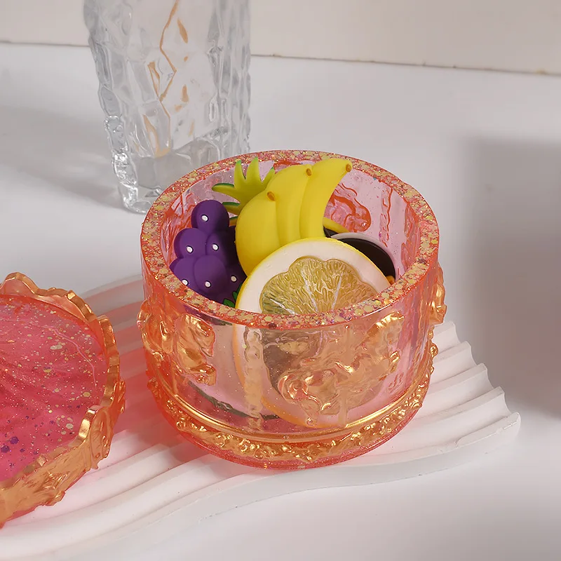 Candle Supplies Jars - 1Set Candle Jar Resin Mold Carousel