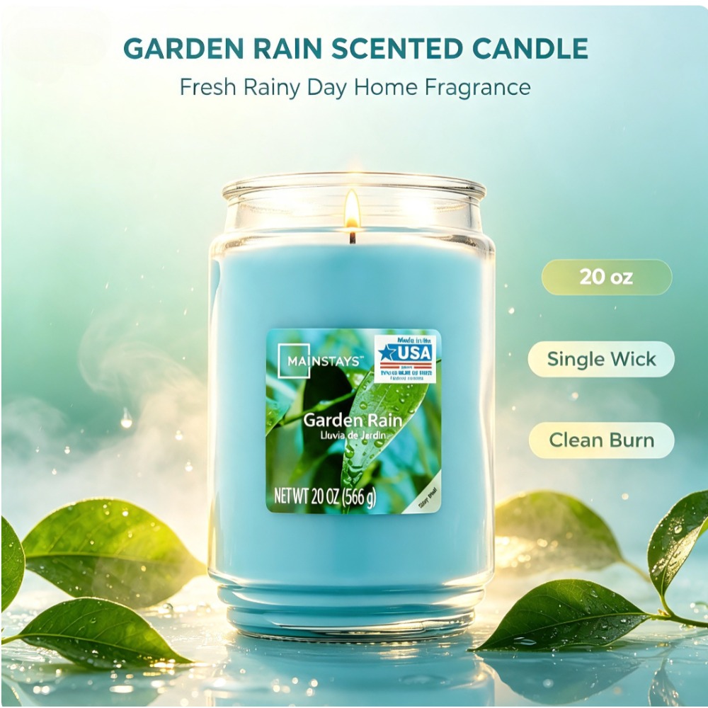 Candle Supplies Glass Jars - Single Wick Scented Glass Jar Candle