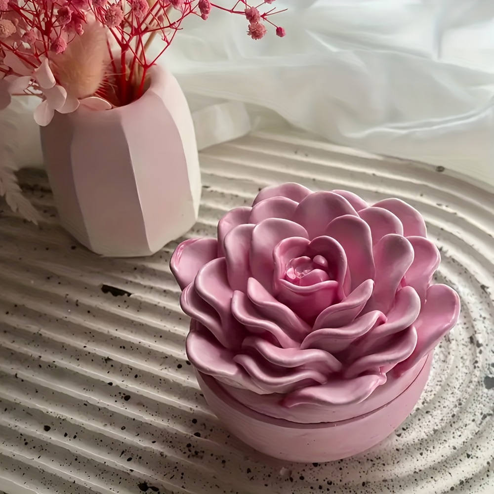 Silicone molds for floral resi - огляд і ціна Candle Supplies Jars