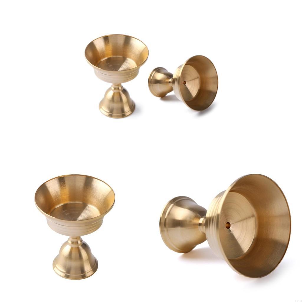 F19B Brass Oil Lamp Holder Sta - огляд і ціна Candle Supplies Europe