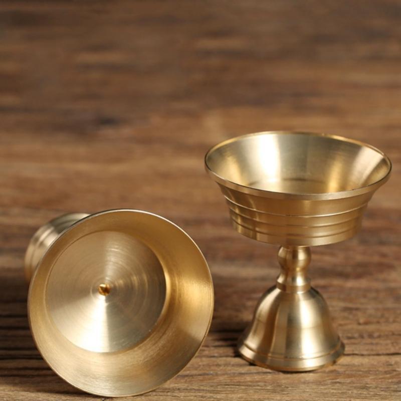 F19B Brass Oil Lamp Holder Sta - огляд і ціна Candle Supplies Europe