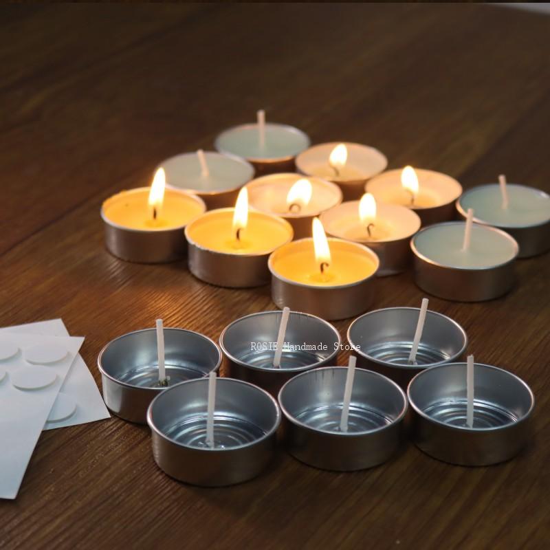 Empty Tea Wax Circular Aluminu - огляд і ціна Candle Supplies Jars