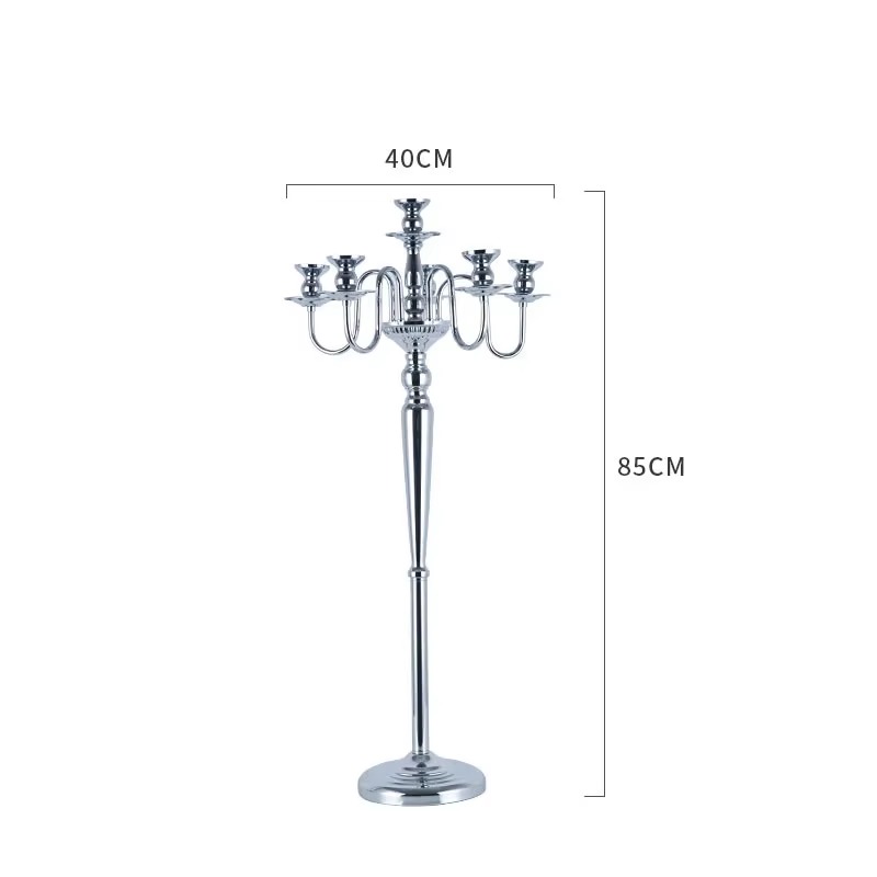 Modern Silver Iron Metal Floor - огляд і ціна Candle Supplies Europe