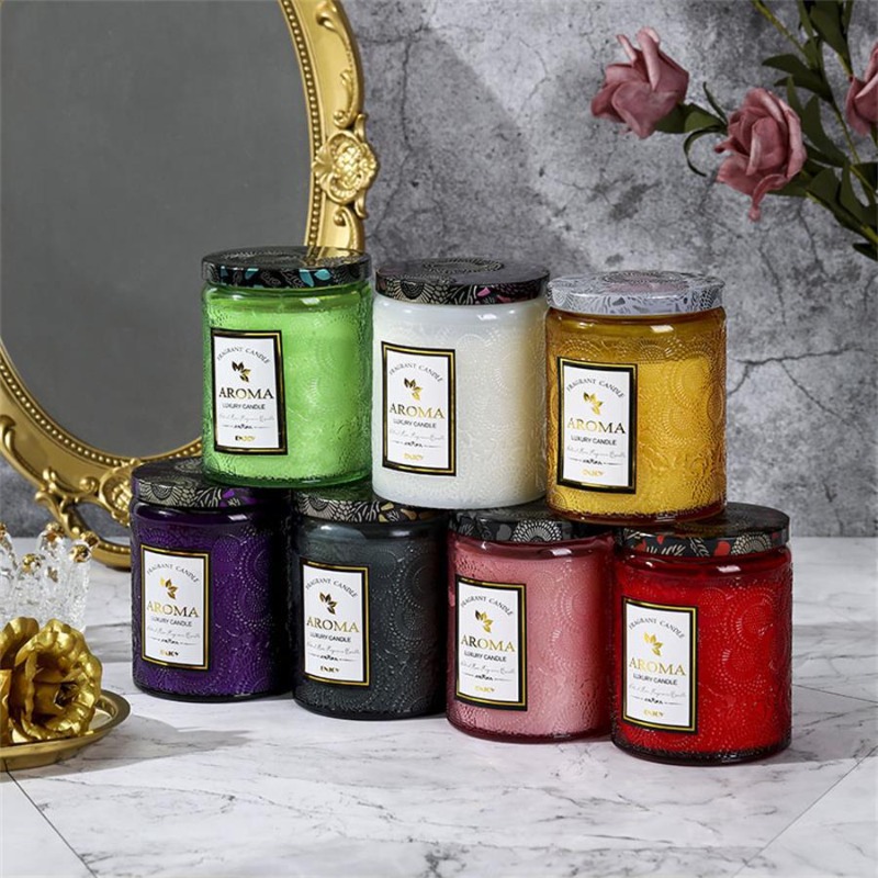 1PC Scented Candle Creative Em - огляд і ціна Candle Supplies Glass Jars