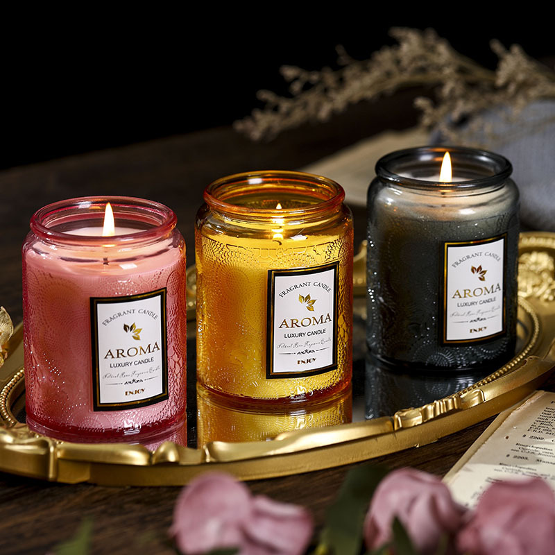 1PC Scented Candle Creative Em - огляд і ціна Candle Supplies Glass Jars