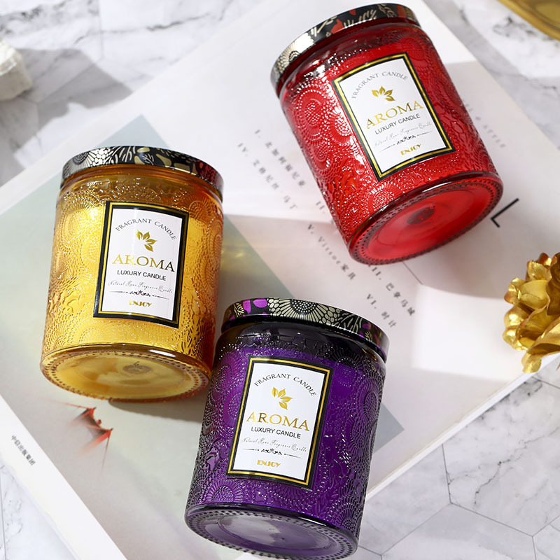 1PC Scented Candle Creative Em - огляд і ціна Candle Supplies Glass Jars
