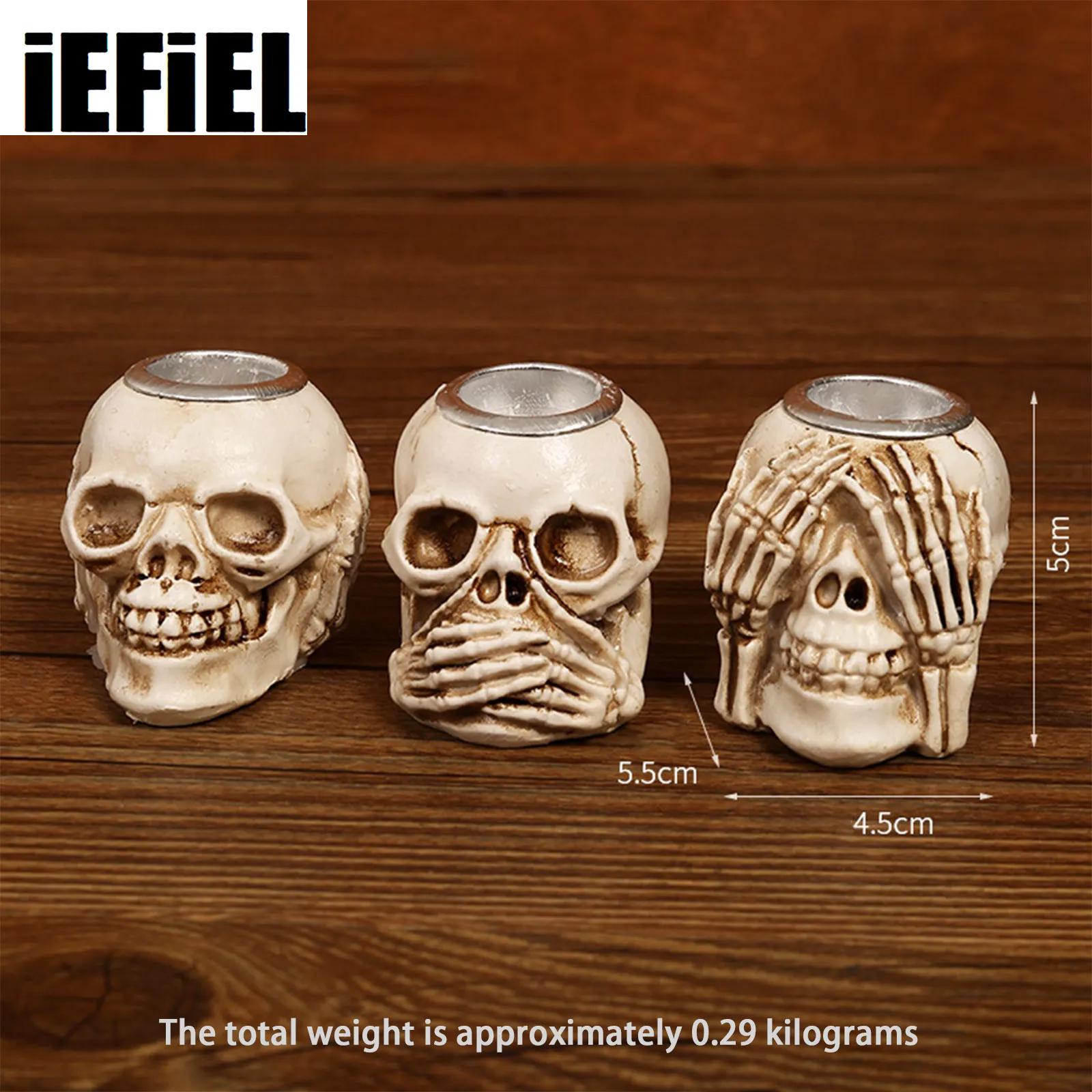 Halloween Skull Candle Holder  - огляд і ціна Candle Supplies Europe