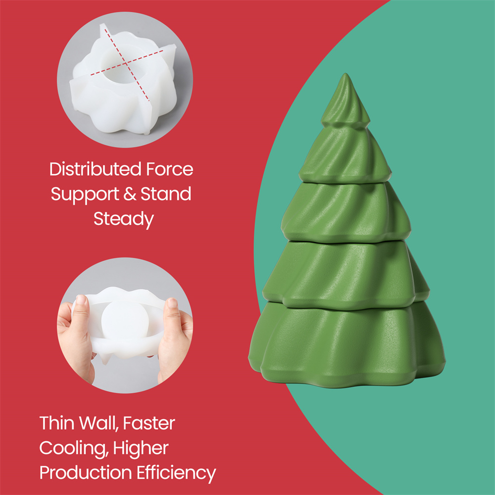 Mystical Stacking Christmas Tr - огляд і ціна Candle Supplies Jars