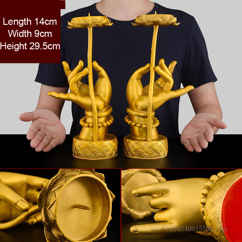 Creative Brass Candle Holders  - огляд і ціна Candle Supplies Europe