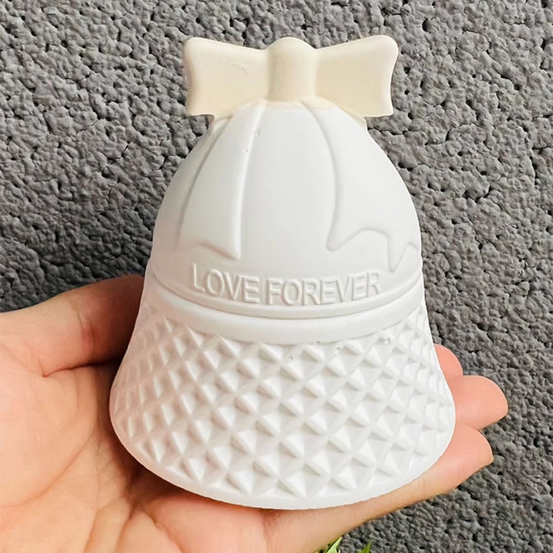 Christmas Bell Shaped Silicone - огляд і ціна Candle Supplies Jars