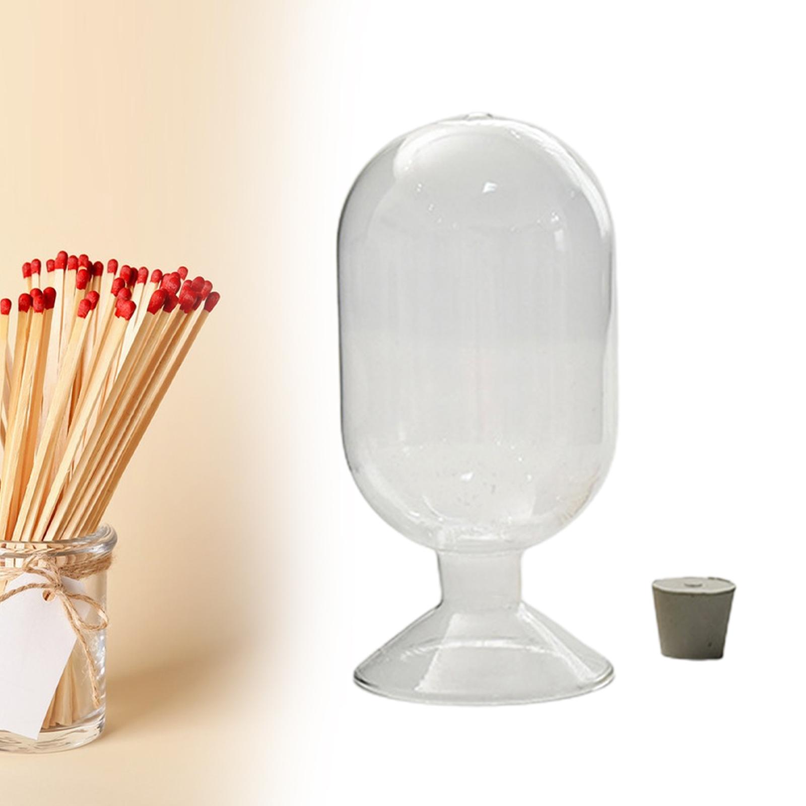 Storage Jar Matches Storage Bo - огляд і ціна Candle Supplies Glass Jars