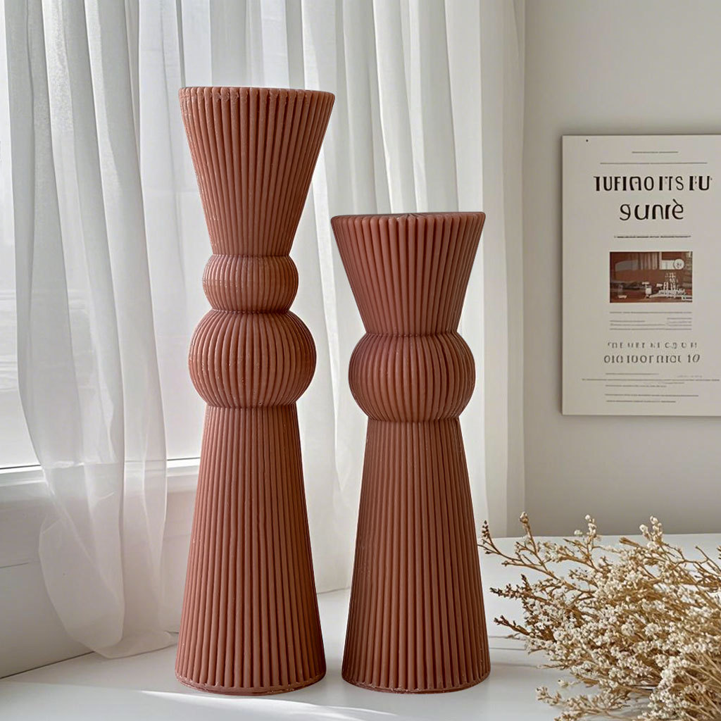 DIY Long Rod Striped Pillar Ca - огляд і ціна Candle Supplies Store